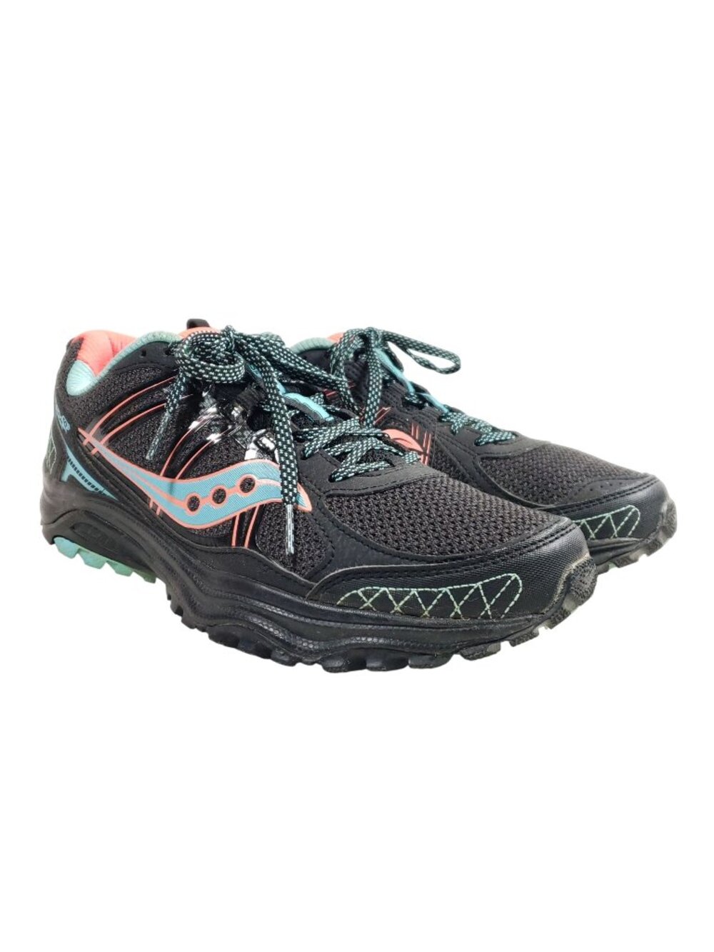 Saucony Womens Size 10 Excursion TR10 Trail Running Shoes Black